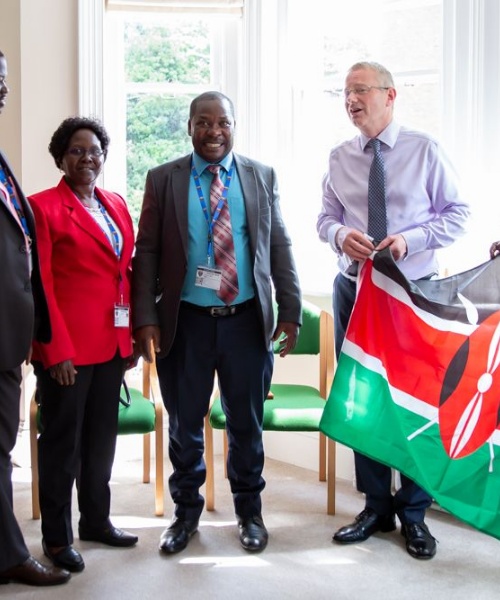 News » Kenyan MPs visit St Benedict's